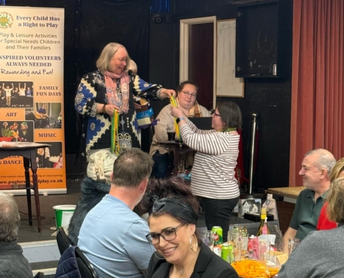 Winners get their medals