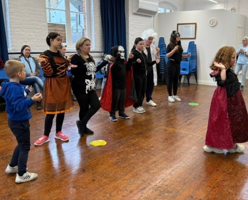 Dance and fun at half term Spooktacular event